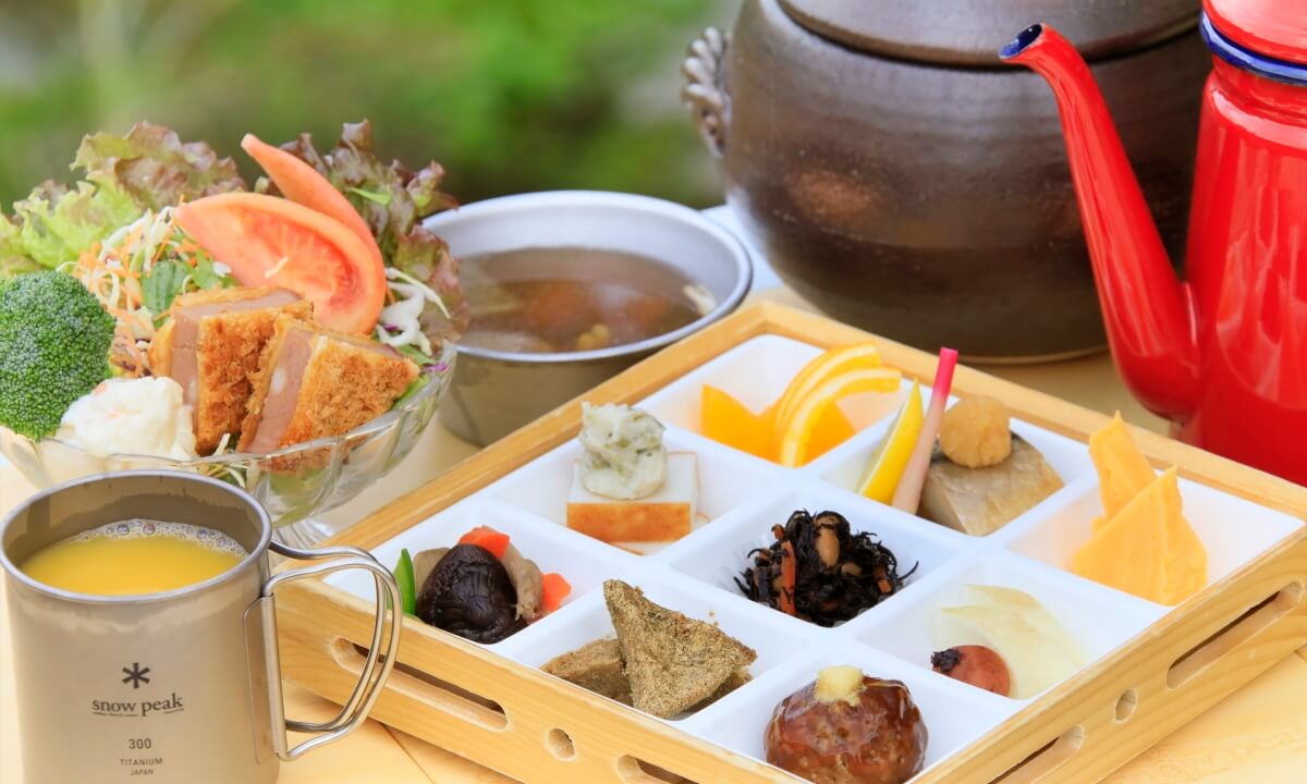ゆとりろグランピングガーデン熱海伊豆山 朝食写真