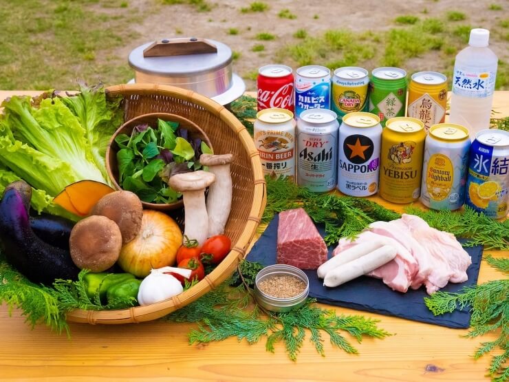 唐泊ヴィレッジ(九州・福岡県/グランピング施設)の食事