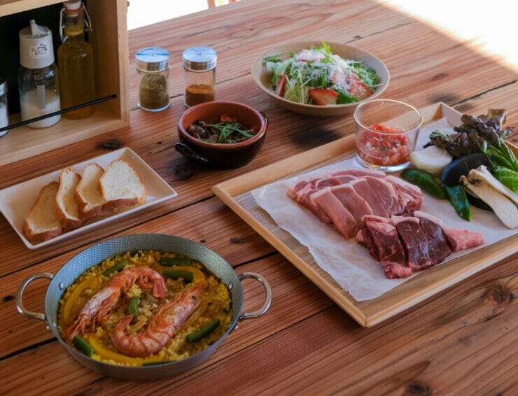 「ザランタン(The Lantown)あば村」の夕食メニュー