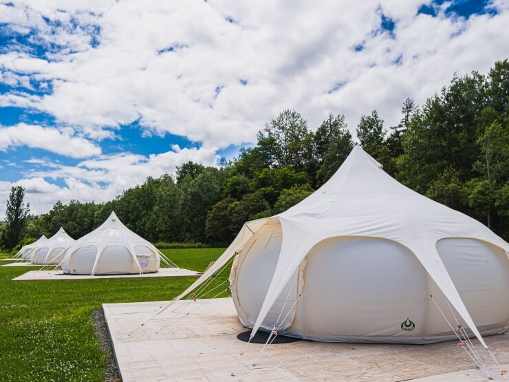 GLAMP SORA(北海道グランピング施設)の客室