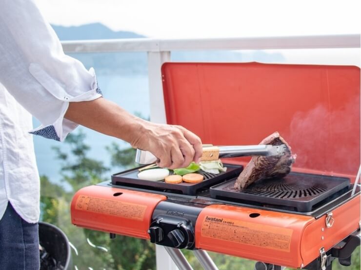 伊豆の食材を使用したバーベキュー