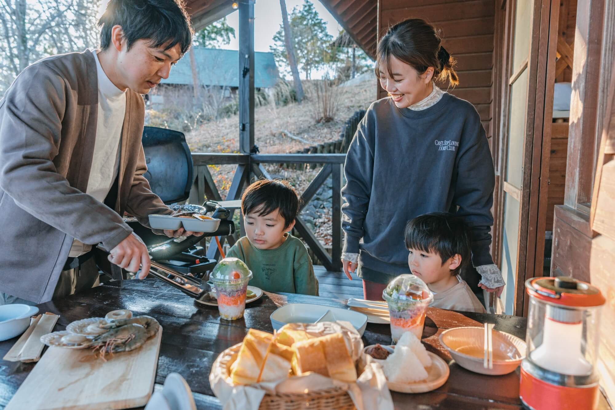 ザランタンひたち大宮（関東・茨城県グランピング施設）の夏・体験・食事