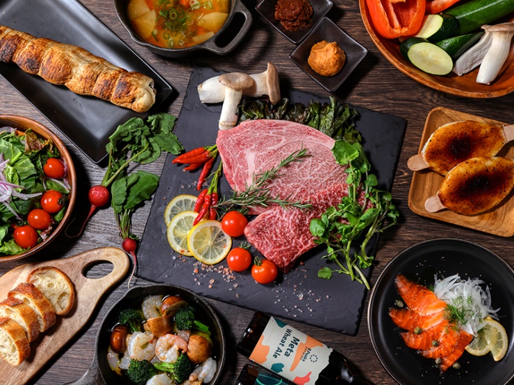 八ヶ岳PRIVATEWOODS NADAの夕食