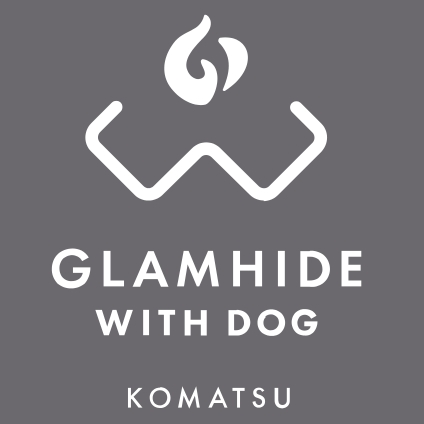 GLAMHIDE WITH DOG KOMATSU