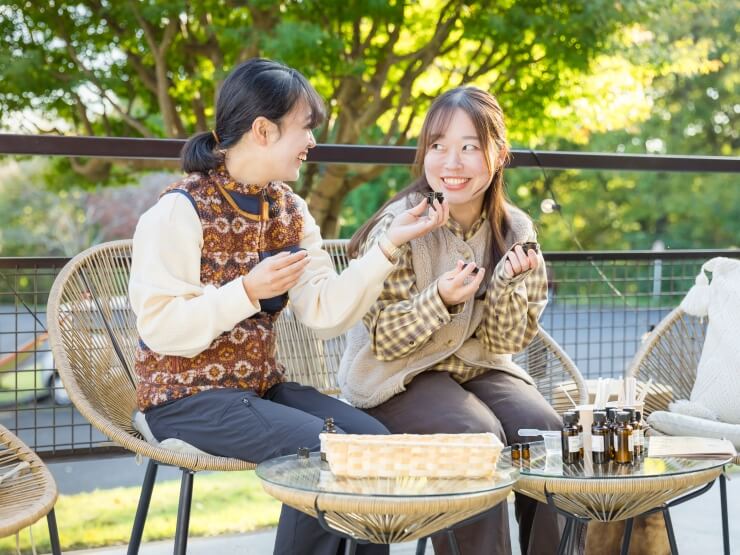 ザランタンひたち大宮（関東・茨城県グランピング施設）アロマオイルブレンド体験