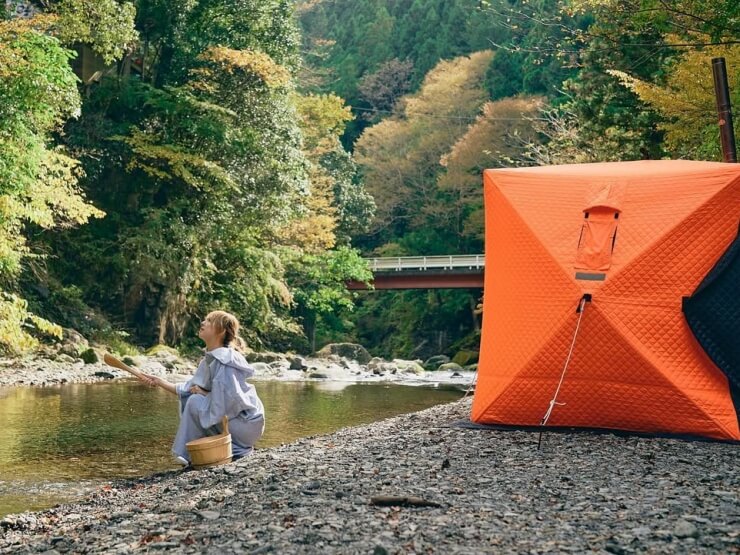 FUREAI GLAMPING&BBQ(関東・東京都グランピング施設)の自然
