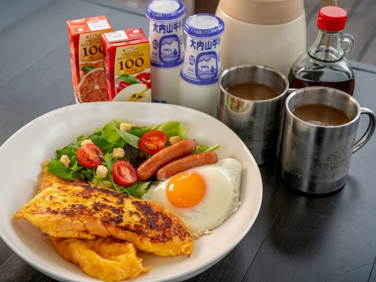 朝食