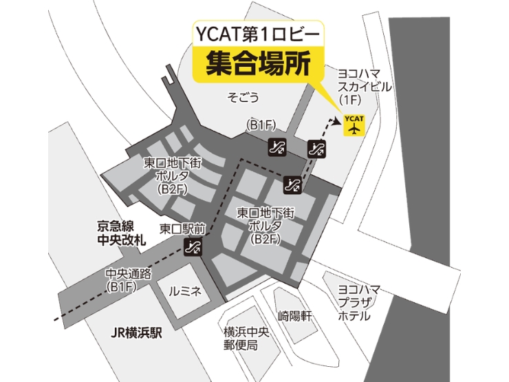 ハワイアンズと横浜駅を繋ぐ高速バス