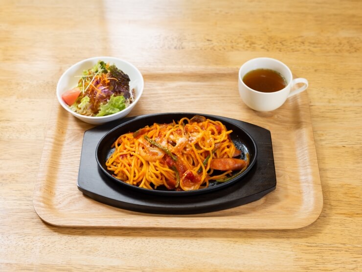 PICNIC BASEひたち大宮のナポリタン
