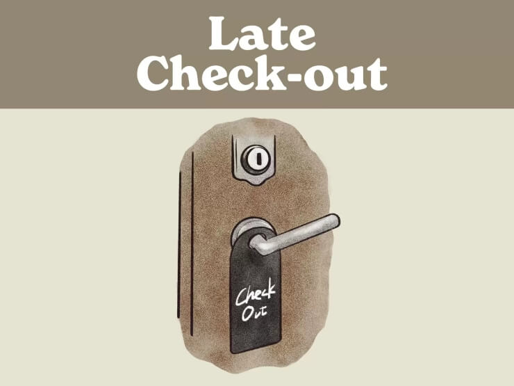 レイトチェックアウトサービス