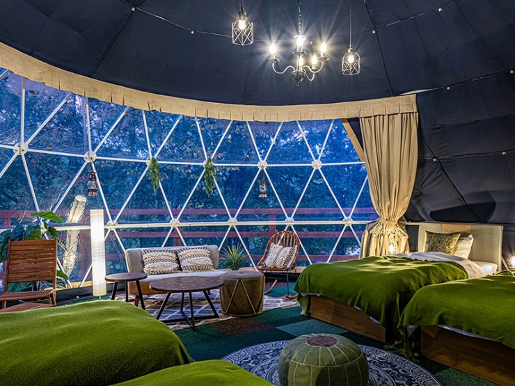 グランピングヴィレッジいぶきの里