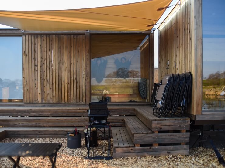 サウナでととのっている様子