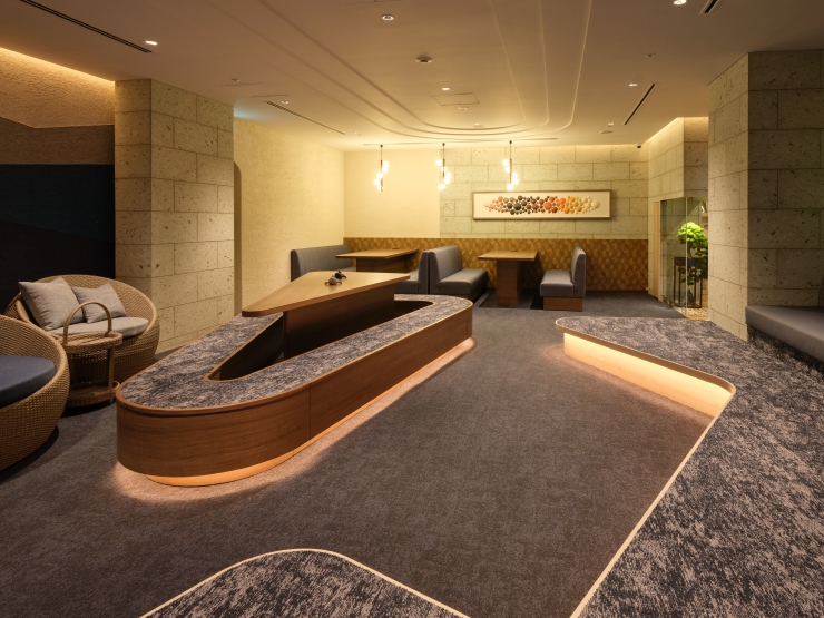 赤沢日帰り温泉館のプレイラウンジ