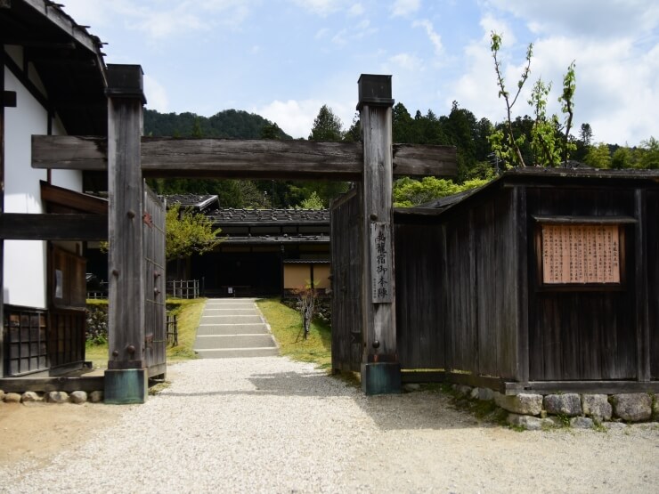 無料で入館できる妻籠宿本陣